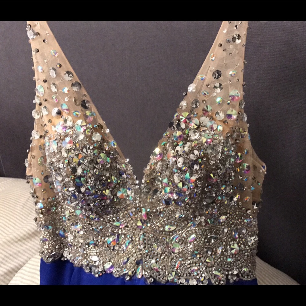 Royal Blue Ball Gown